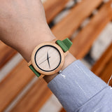 DODO DEER Rubber Silicone Strap Wood Watch OEM Quartz Watches