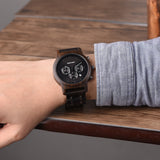 DODO DEER Luxury Men Chronograph Wood Watch