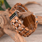 DODO DEER Luxury Men Chronograph Wood Watch