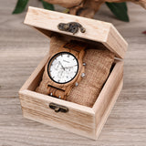 DODO DEER Luxury Men Chronograph Wood Watch