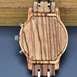 DODO DEER noble style custom logo engrave wood watches