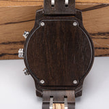 DODO DEER noble style custom logo engrave wood watches