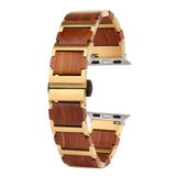 Quick Release Replacement Strap Wooden Bands for Apple Watch 38 / 42mm Strap