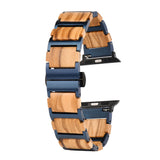 Quick Release Replacement Strap Wooden Band for Apple Watch 38 / 42mm Strap